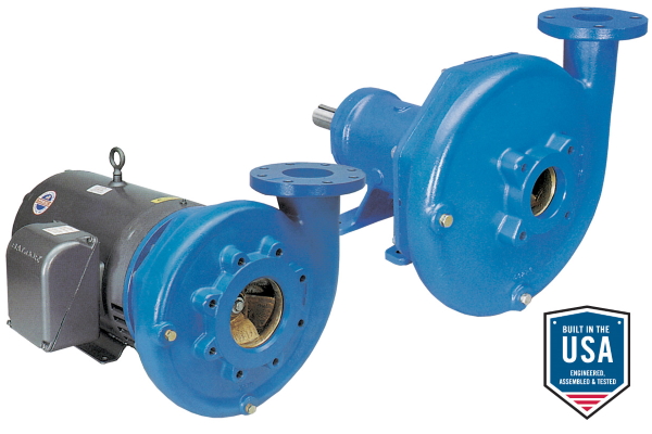 Goulds End-Suction 3656 and 3756 Flanged Pumps G&L Series