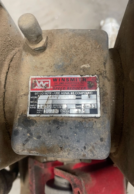 Winsmith Speed Reducer model 3CB