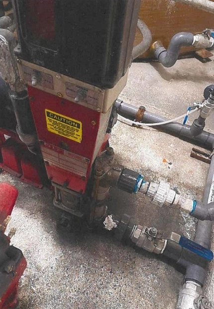 BIF Proportioneers PROPSUPERB Metering Pump in service with AEI